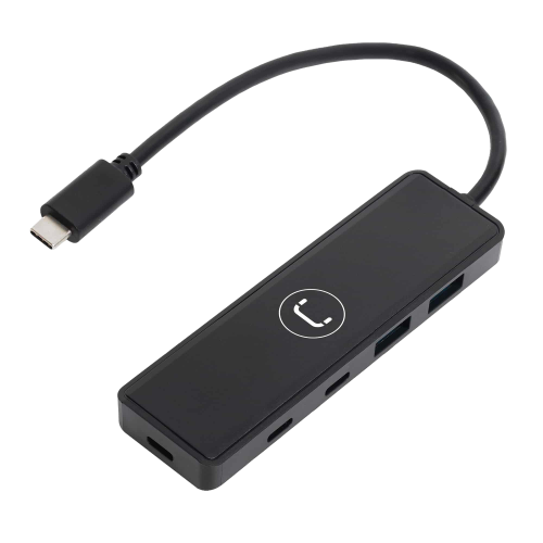HUB USB-C & A DE 4 PUERTOS | 3.0 HB1012BK