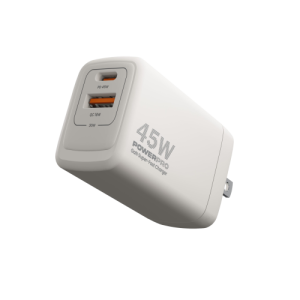 POWERPRO CARGADOR DE PARED GAN DOBLE PUERTO